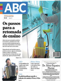 Capa do jornal Diário de Canoas 13/06/2020