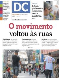 Capa do jornal Diário de Canoas 14/04/2020