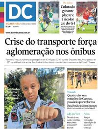 Capa do jornal Diário de Canoas 14/12/2020