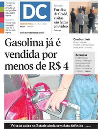 Capa do jornal Diário de Canoas 16/04/2020