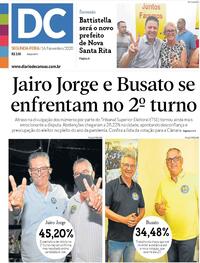 Capa do jornal Diário de Canoas 16/11/2020