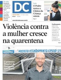 Capa do jornal Diário de Canoas 17/04/2020