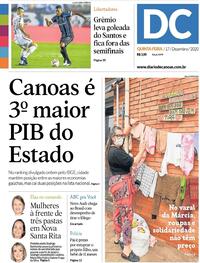 Capa do jornal Diário de Canoas 17/12/2020