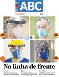 Capa do jornal Diário de Canoas 18/04/2020
