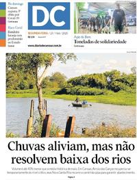 Capa do jornal Diário de Canoas 18/05/2020