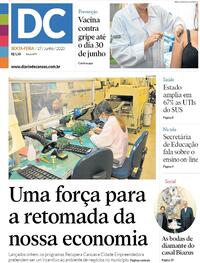 Capa do jornal Diário de Canoas 19/06/2020