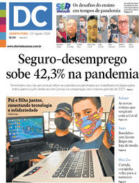 Capa do jornal Diário de Canoas 19/08/2020