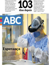 Capa do jornal Diário de Canoas 20/06/2020