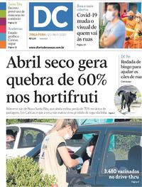Capa do jornal Diário de Canoas 21/04/2020