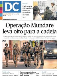 Capa do jornal Diário de Canoas 22/07/2020