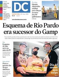 Capa do jornal Diário de Canoas 28/05/2020