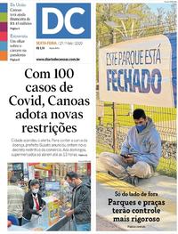 Capa do jornal Diário de Canoas 29/05/2020
