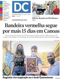 Capa do jornal Diário de Canoas 29/06/2020