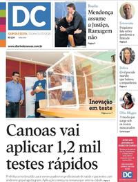 Capa do jornal Diário de Canoas 30/04/2020
