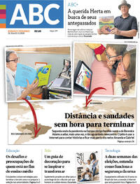 Capa do jornal Diário de Canoas 31/10/2020