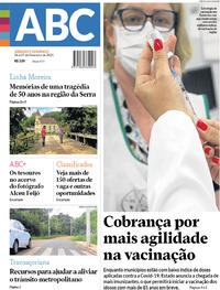 Capa do jornal Diário de Canoas 06/02/2021