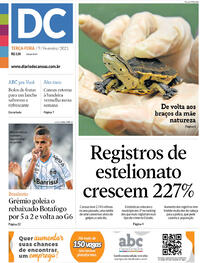 Capa do jornal Diário de Canoas 09/02/2021