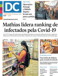 Capa do jornal Diário de Canoas 18/02/2021