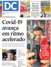 Capa do jornal Diário de Canoas 19/02/2021