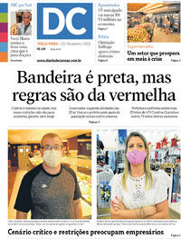 Capa do jornal Diário de Canoas 23/02/2021