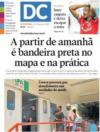 Capa do jornal Diário de Canoas 26/02/2021