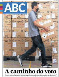 Capa do jornal Diário de Canoas 01/10/2022