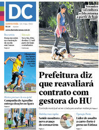 Capa do jornal Diário de Canoas 26/05/2022