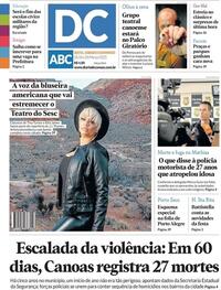 Capa do jornal Diário de Canoas 03/03/2023