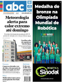 Capa do jornal Diário de Canoas 15/12/2023