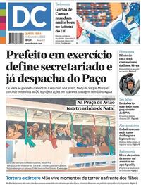 Capa do jornal Diário de Canoas 21/12/2023