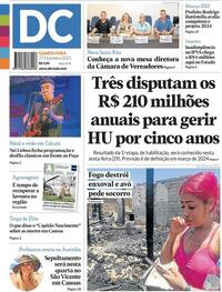 Capa do jornal Diário de Canoas 27/12/2023
