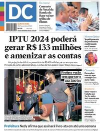 Capa do jornal Diário de Canoas 30/11/2023