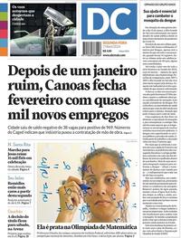 Capa do jornal Diário de Canoas 01/04/2024
