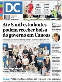 Capa do jornal Diário de Canoas 02/04/2024