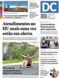 Capa do jornal Diário de Canoas 04/03/2024