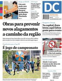Capa do jornal Diário de Canoas 05/02/2024