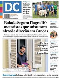 Capa do jornal Diário de Canoas 06/02/2024
