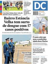 Capa do jornal Diário de Canoas 08/02/2024