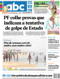 Capa do jornal Diário de Canoas 09/02/2024