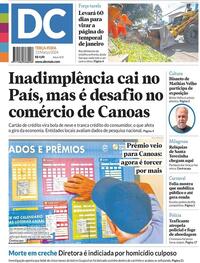 Capa do jornal Diário de Canoas 12/03/2024