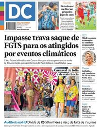 Capa do jornal Diário de Canoas 18/03/2024