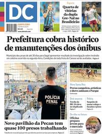Capa do jornal Diário de Canoas 18/04/2024