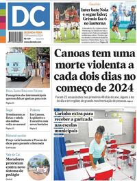Capa do jornal Diário de Canoas 19/02/2024