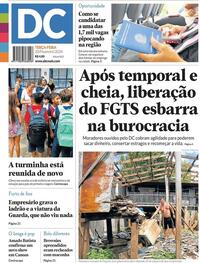 Capa do jornal Diário de Canoas 20/02/2024