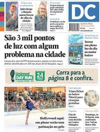 Capa do jornal Diário de Canoas 21/02/2024