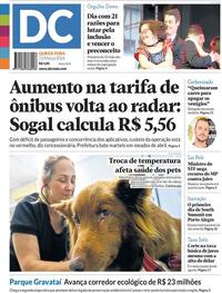 Capa do jornal Diário de Canoas 21/03/2024