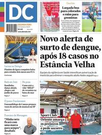 Capa do jornal Diário de Canoas 22/01/2024