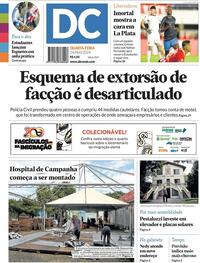 Capa do jornal Diário de Canoas 24/04/2024