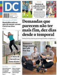 Capa do jornal Diário de Canoas 25/01/2024