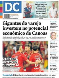 Capa do jornal Diário de Canoas 26/02/2024